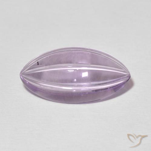5.57ct Natural Violeta claro Ametista, Marquesa, Transparente