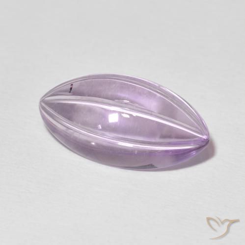 Ametista Violeta claro Natural 5.57ct, Marquesa, Transparente