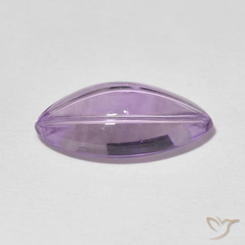 Ametista Violeta claro Natural 5.57ct, Marquesa, Transparente