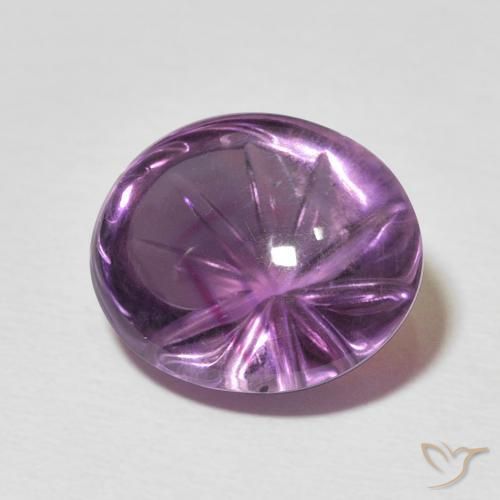 Ametista Violeta médio Natural 7.79ct, oval, Transparente