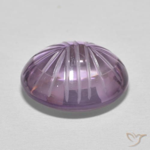 Ametista íris violeta Natural 9.08ct, oval, Transparente