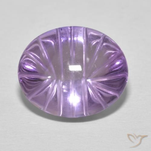 8.79ct Natural íris violeta Ametista, oval, Transparente