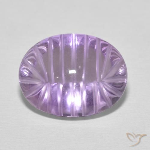 8.02ct Natural íris violeta Ametista, oval, Transparente