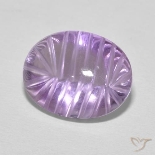 Ametista íris violeta Natural 8.02ct, oval, Transparente