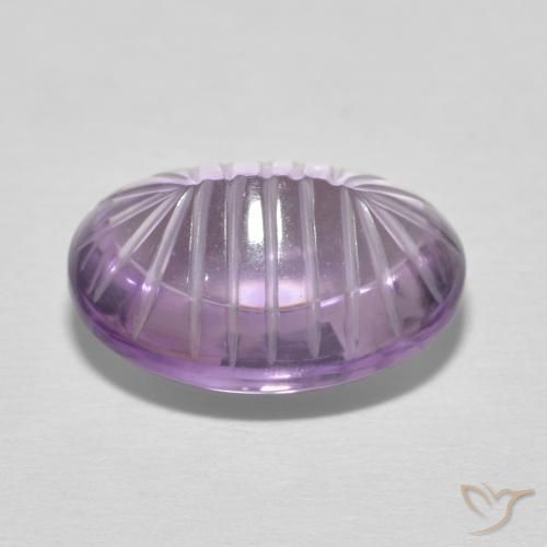 Ametista íris violeta Natural 8.02ct, oval, Transparente