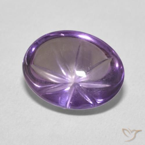 3.60ct Natural Violeta Profundo Ametista, oval, Transparente