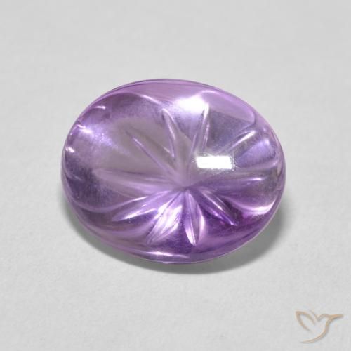 Ametista Violeta rosado Natural 5.02ct, oval, Transparente