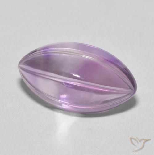 Ametista Violeta médio Natural 7.31ct, Marquesa, Transparente
