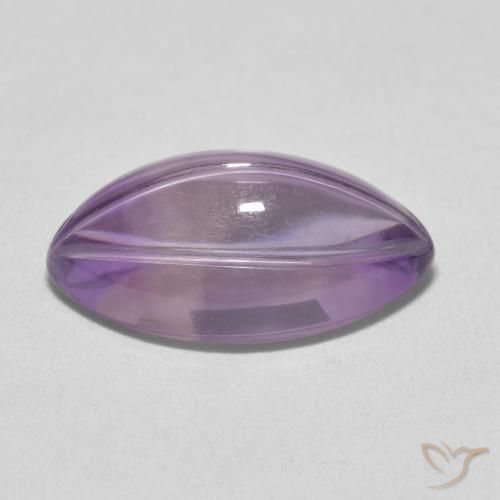 Ametista Violeta médio Natural 7.31ct, Marquesa, Transparente