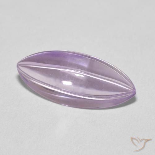 Ametista Violeta rosa médio Natural 6.01ct, Marquesa, Transparente