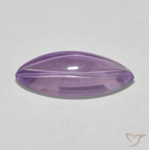 Ametista Violeta rosa médio Natural 6.01ct, Marquesa, Transparente