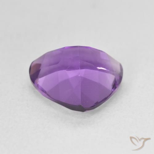 Ametista Violeta médio Natural 2.85ct, Trilhão, VVS-VS