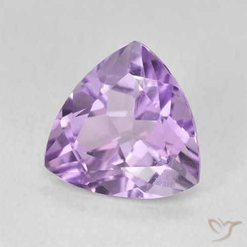 Ametista íris violeta Natural 2.87ct, Trilhão, VVS-VS