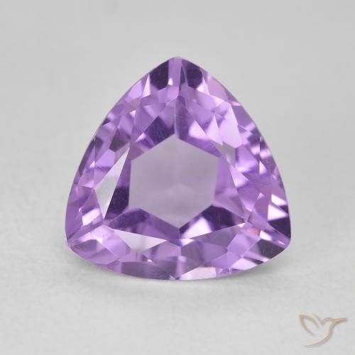 3.06ct Natural Violeta médio Ametista, Trilhão, VVS-VS