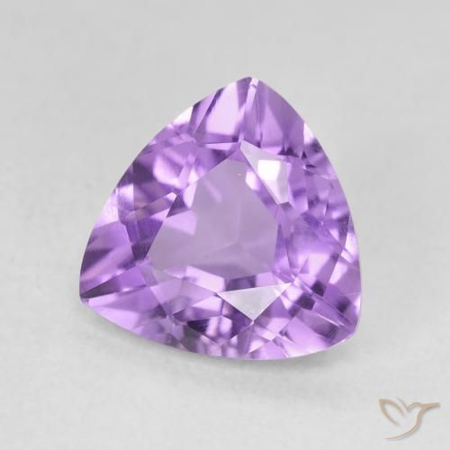 Ametista íris violeta Natural 2.62ct, Trilhão, VVS-VS