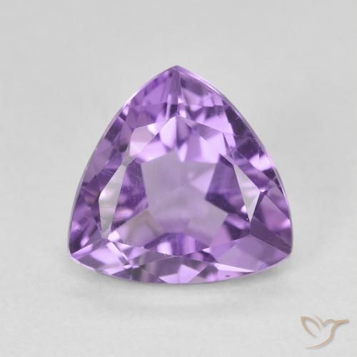 3.00ct Natural Violeta médio Ametista, Trilhão, VS