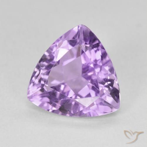 Ametista Violeta médio Natural 2.88ct, Trilhão, VS