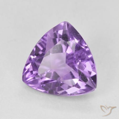 Ametista Violeta médio Natural 2.93ct, Trilhão, VS