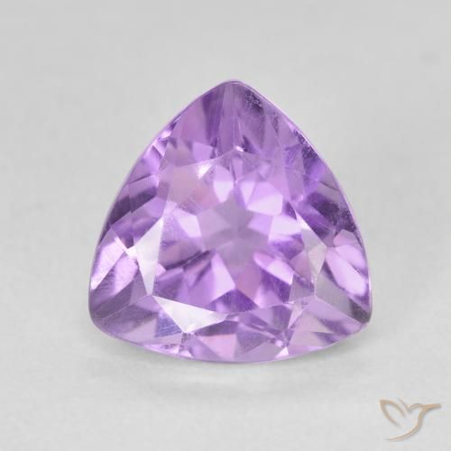 3.13ct Natural Violeta médio Ametista, Trilhão, VS