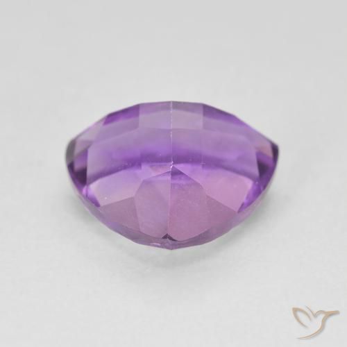 Ametista Violeta médio Natural 2.89ct, Trilhão, VS