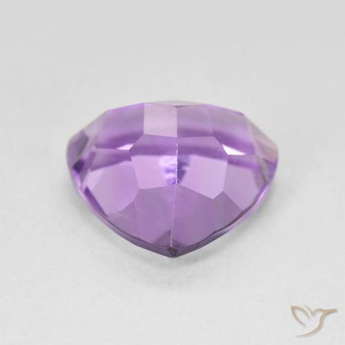 Ametista Violeta médio Natural 3.12ct, Trilhão, VS