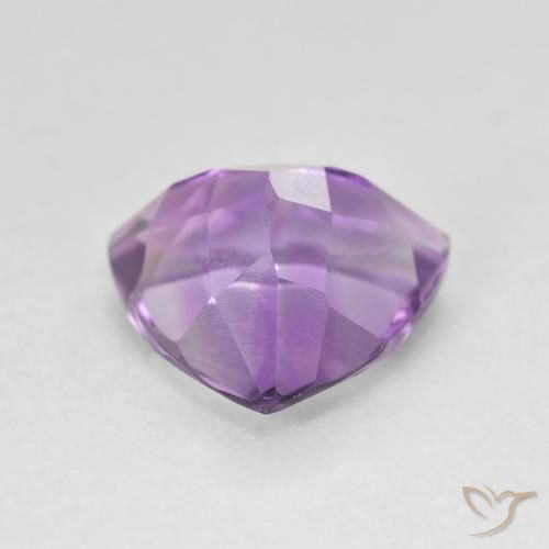 Ametista Violeta Púrpura Natural 2.94ct, Trilhão, VS