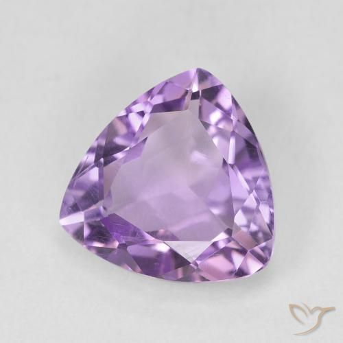 Ametista Violeta médio Natural 2.56ct, Trilhão, VS