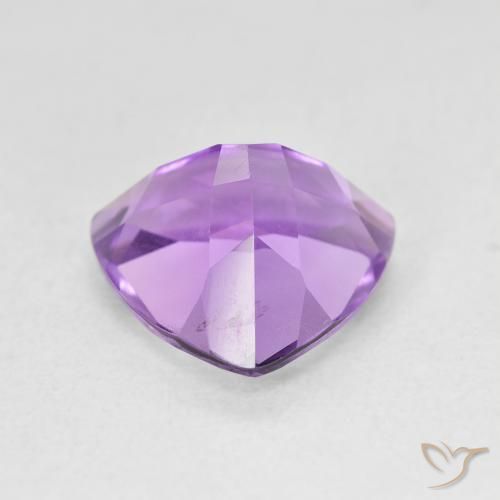 Ametista Violeta Púrpura Profundo Natural 2.88ct, Trilhão, VS