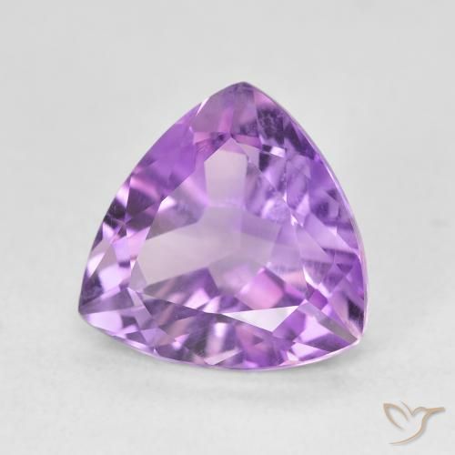 Ametista Violeta médio Natural 3.06ct, Trilhão, VS
