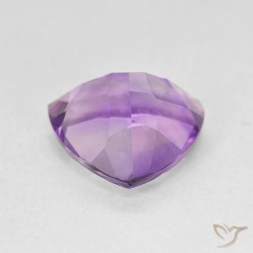 Ametista Violeta médio Natural 3.06ct, Trilhão, VS