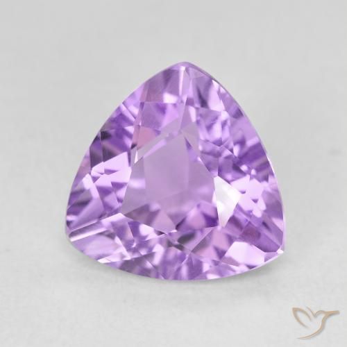 Ametista Violeta médio Natural 2.82ct, Trilhão, VS