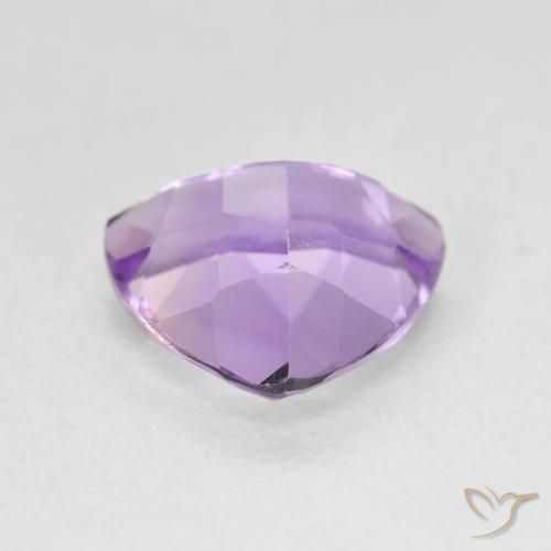 Ametista Violeta rosado Natural 2.89ct, Trilhão, VS