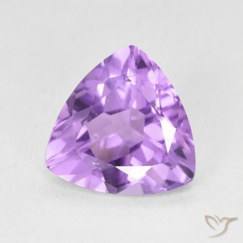 Ametista Violeta rosado Natural 2.62ct, Trilhão, VS