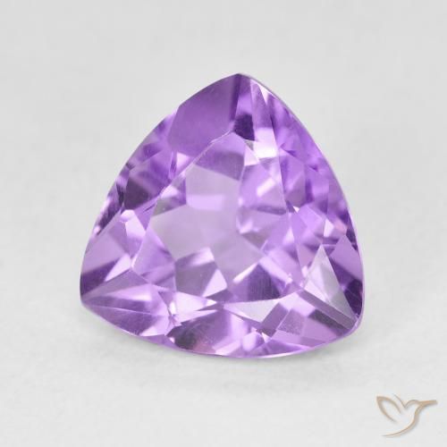 Ametista Violeta rosado Natural 2.87ct, Trilhão, VVS