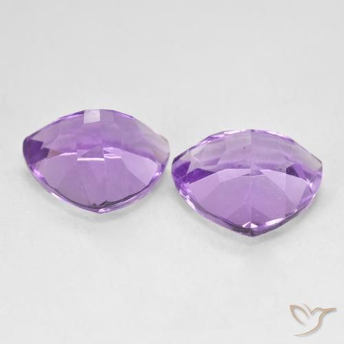Pedras preciosas de Ametista Violeta médio natural de 5.57 ct, Trilhão, VS