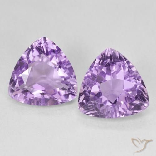 5.63ctw Natural Profundo Iris Violeta Ametista, Trilhão, VS