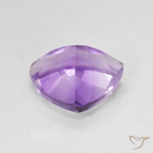 Ametista Violeta Profundo Natural 2.73ct, Trilhão, VVS-VS