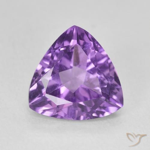 2.86ct Natural Violeta Profundo Ametista, Trilhão, VVS-VS