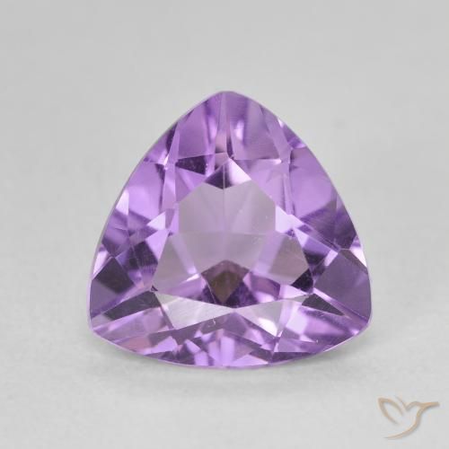 2.60ct Natural Violeta médio Ametista, Trilhão, VVS