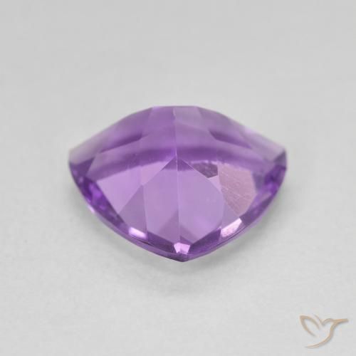 Ametista Violeta médio Natural 2.60ct, Trilhão, VVS