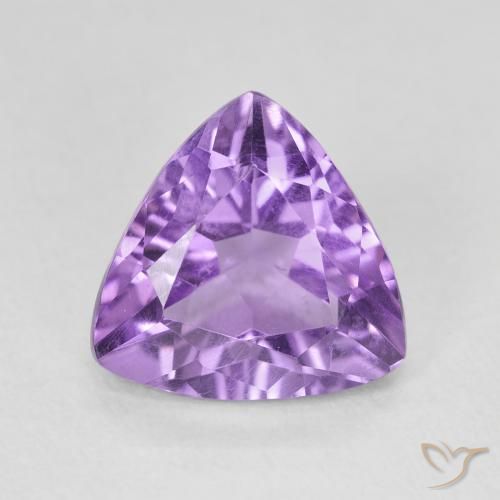 2.71ct Natural Violeta Profundo Ametista, Trilhão, VVS-VS