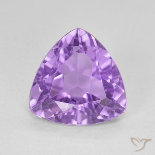 2.91ct Natural Violeta Profundo Ametista, Trilhão, VVS-VS