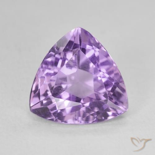 2.86ct Natural Violeta médio Ametista, Trilhão, VVS-VS