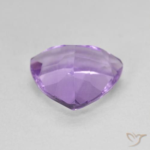 Ametista Violeta médio Natural 2.86ct, Trilhão, VVS-VS