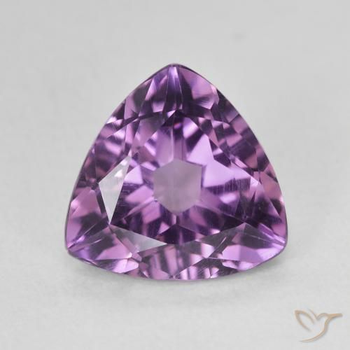 2.87ct Natural Violeta-rosa médio Ametista, Trilhão, VVS-VS