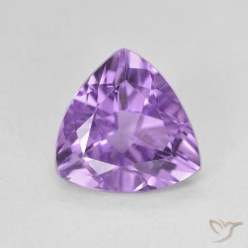 2.32ct Natural Violeta Profundo Ametista, Trilhão, VVS-VS