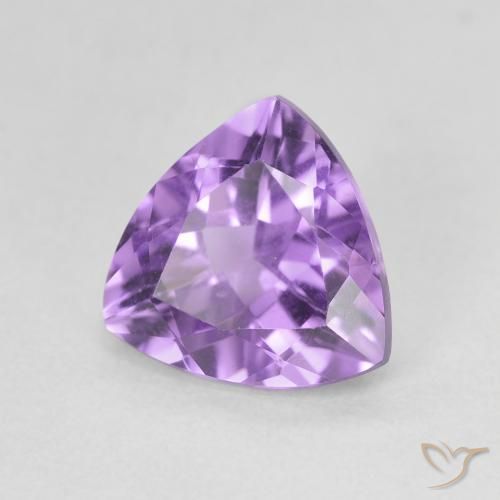 Ametista Violeta Profundo Natural 2.32ct, Trilhão, VVS-VS