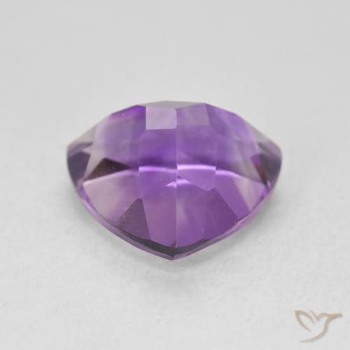 Ametista Violeta médio Natural 3.05ct, Trilhão, VVS-VS