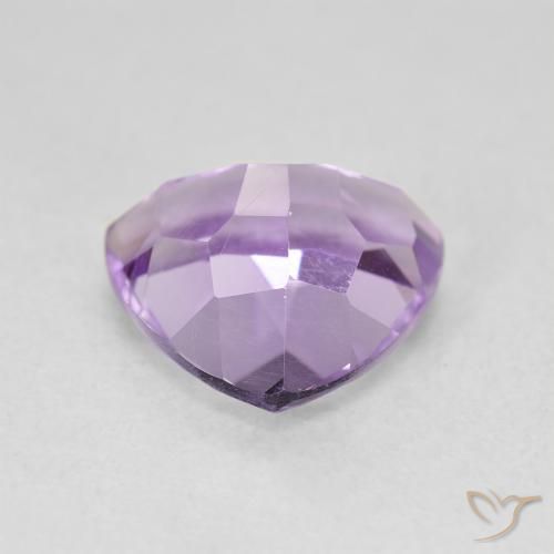 Ametista Violeta Vívido Natural 2.97ct, Trilhão, VVS-VS