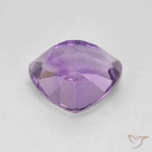 Ametista Violeta Púrpura Natural 3.07ct, Trilhão, VVS-VS